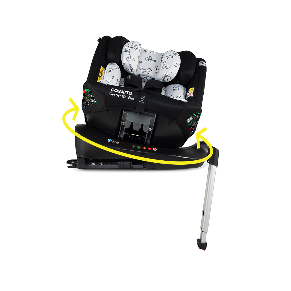 Get Set Gro Plus i-Size 360 Car Seat Foxed
