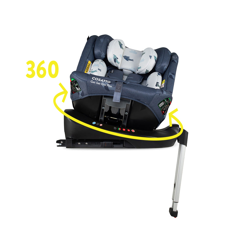 Get Set Gro Plus i-Size 360 Car Seat Skylark