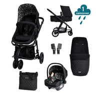Giggle 2 in 1 i-Size Accessory Bundle Silhouette
