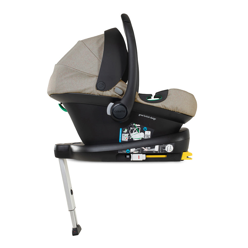 Tote i-Size Car Seat and Base Bundle Hushmouse