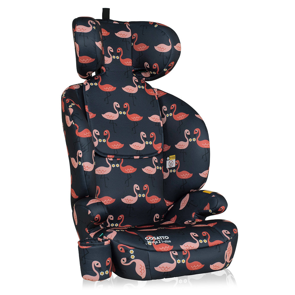 Ex Display Ninja 2 i-Size Car Seat Pretty Flamingo - Carseat - Cosatto Store