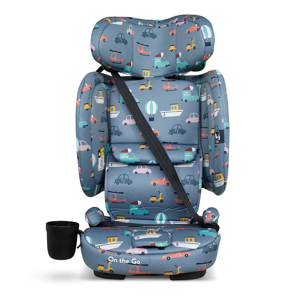 On The Go i-Size Travel Car Seat Itchy Feet Sky