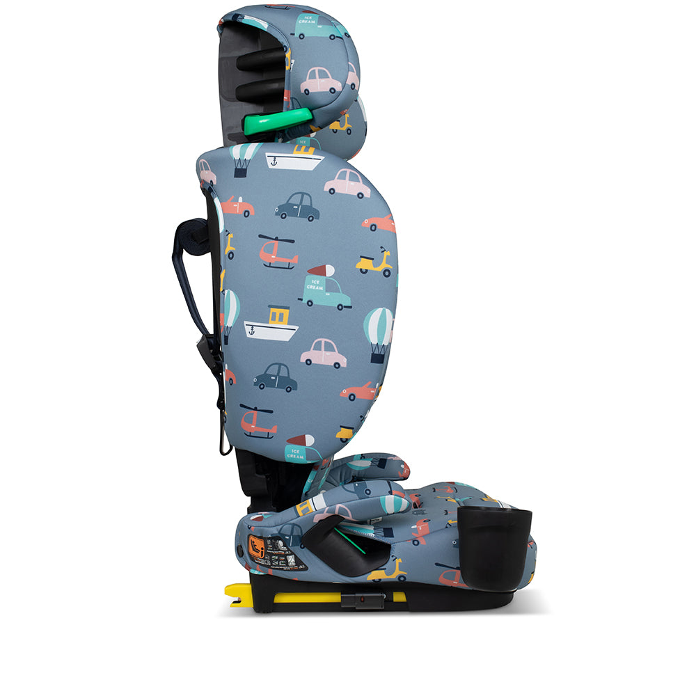 On The Go i-Size Travel Car Seat Itchy Feet Sky