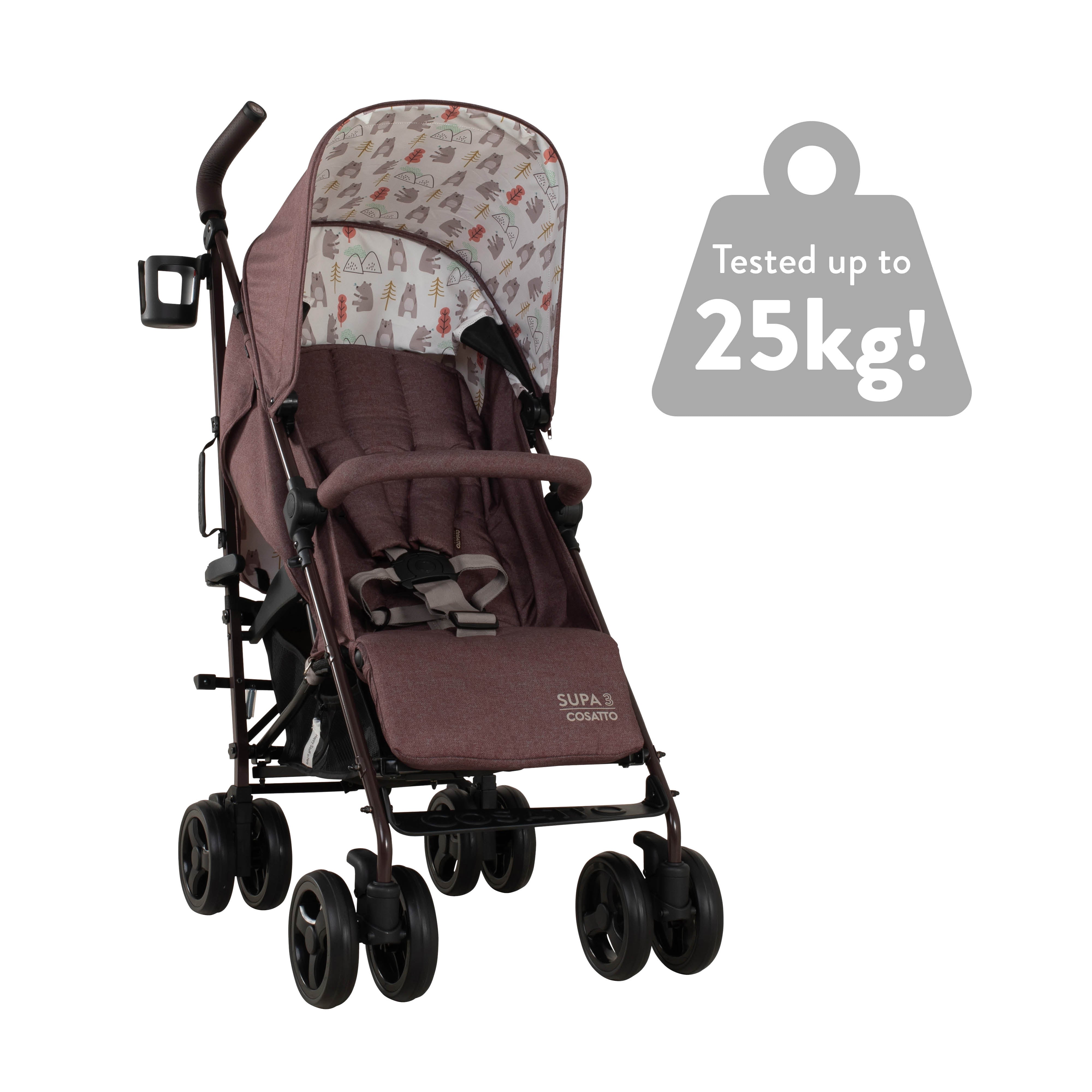 Supa 3 Stroller Bear Hug