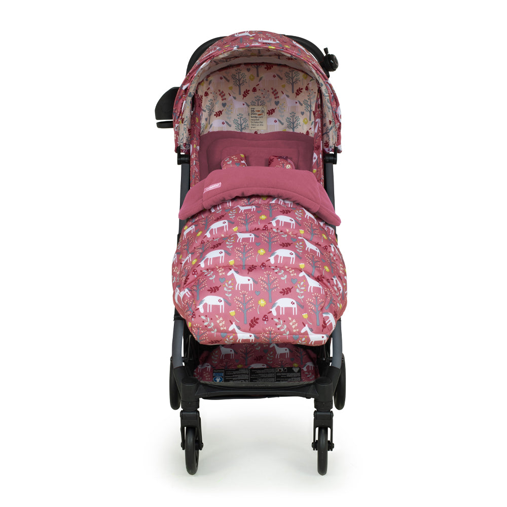 Woosh 3 with Footmuff Bundle Unicorn Garden