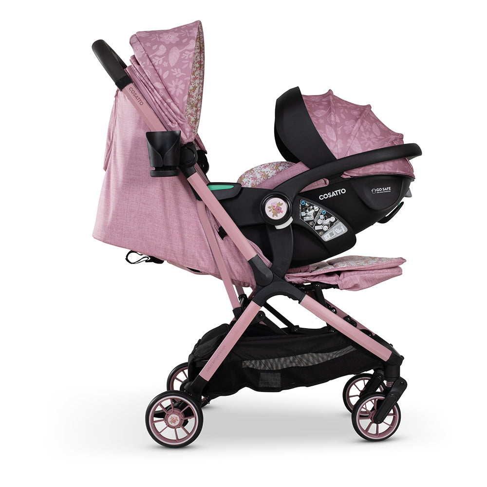 Woosh City Recline Car Seat Bundle Camille