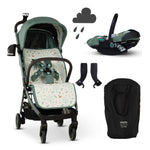 Woosh City Recline Car Seat Bundle Meadow