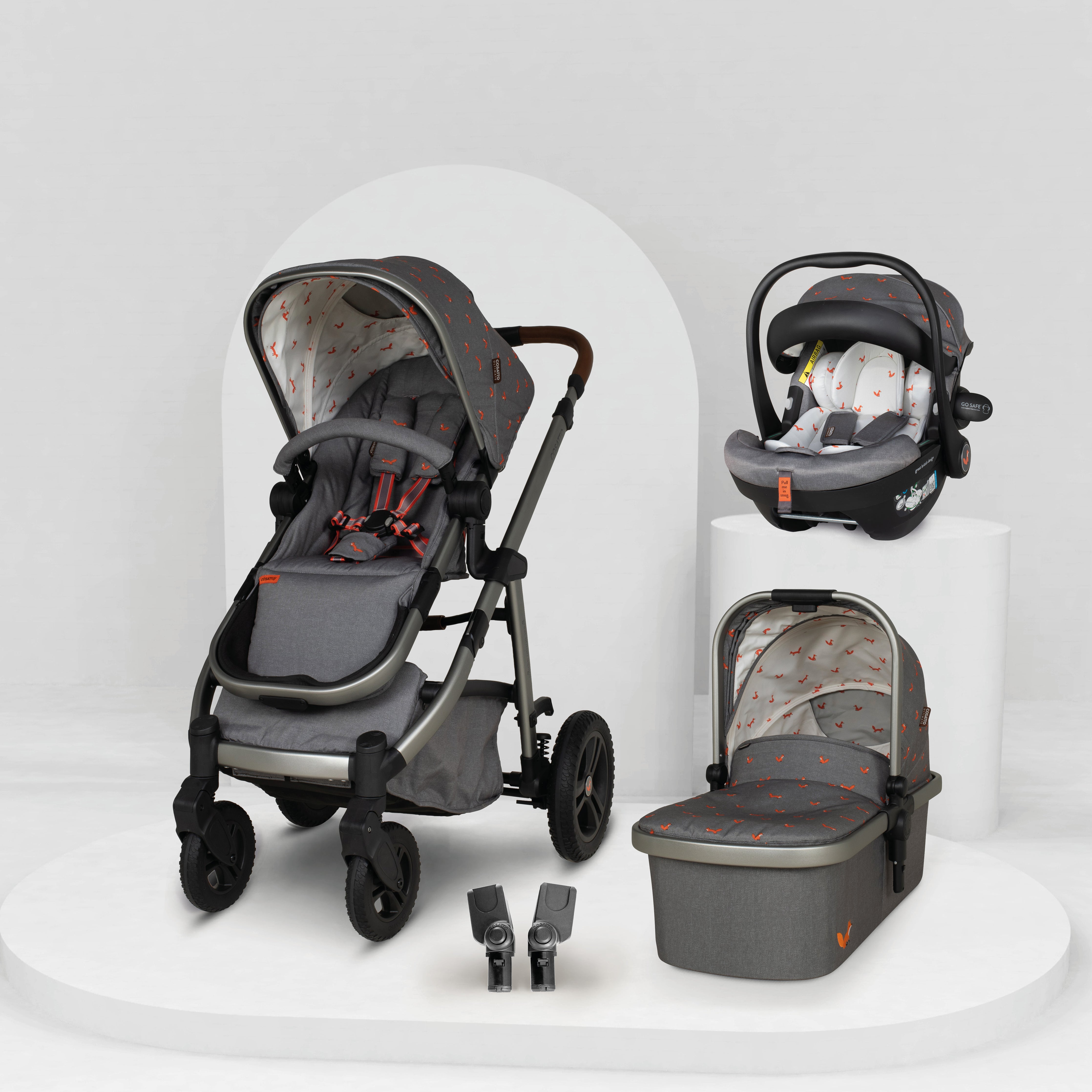 Wow 3 Car Seat Bundle Foxling