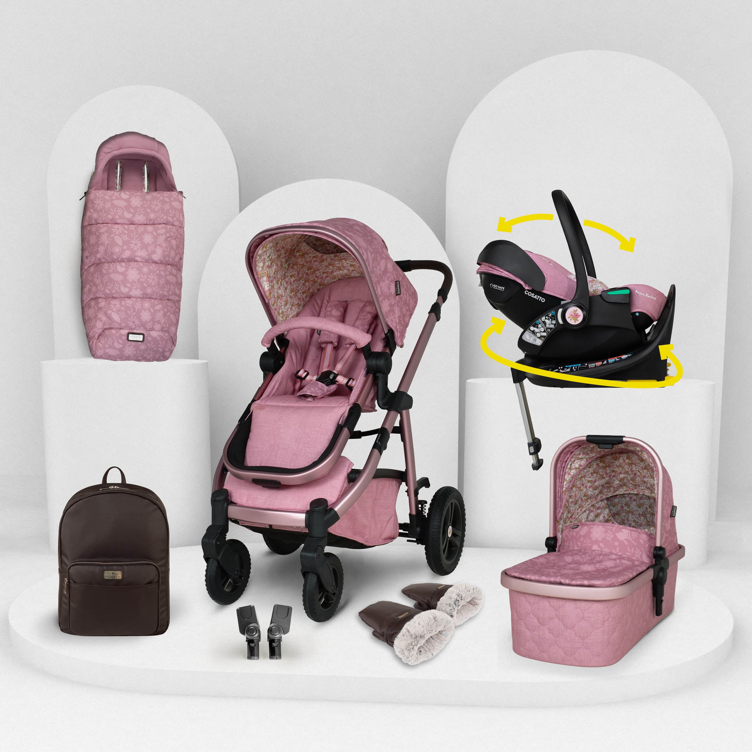 Wow 3 Rotate & Recline Cozy Bundle Camille