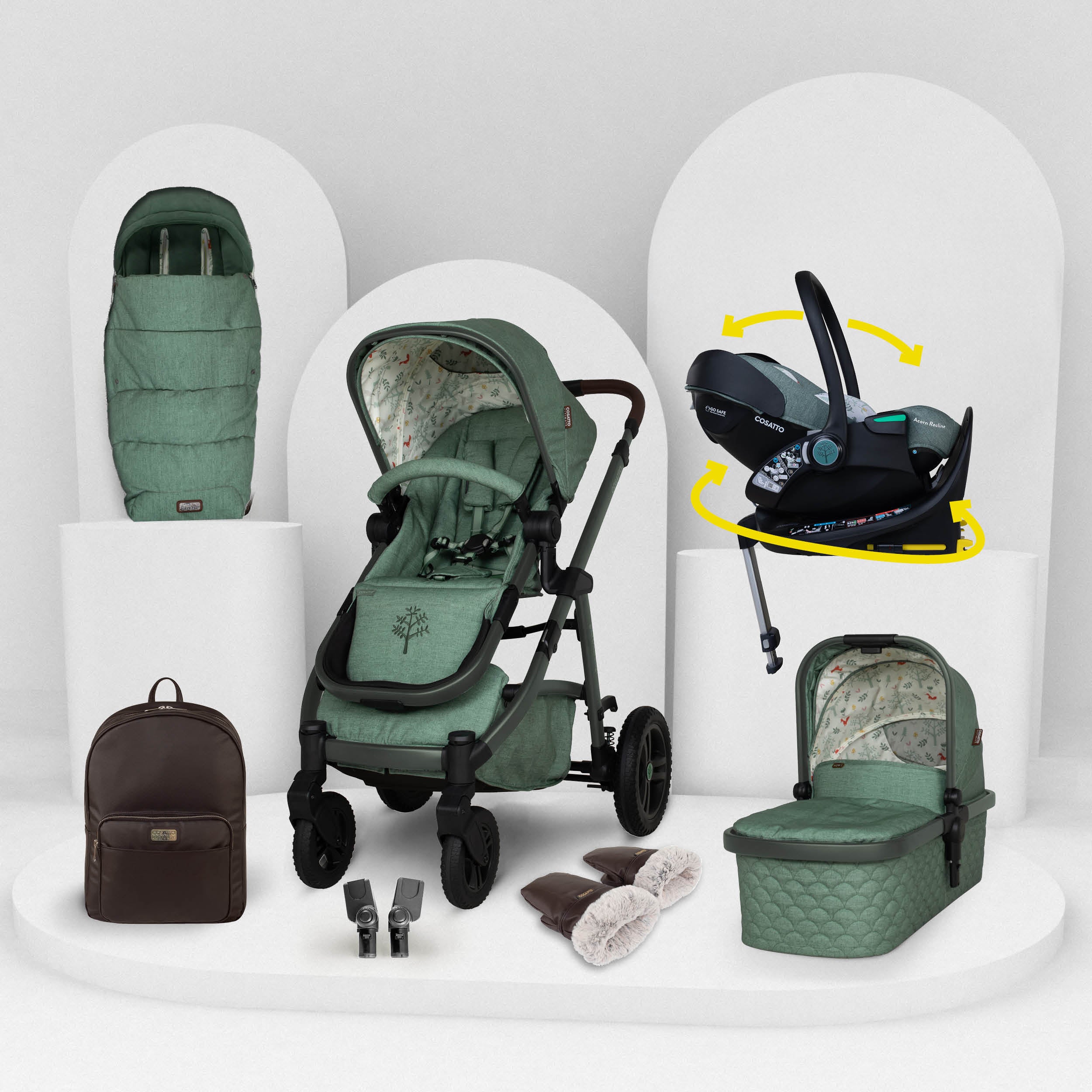 Wow 3 Rotate & Recline Cozy Bundle Meadow