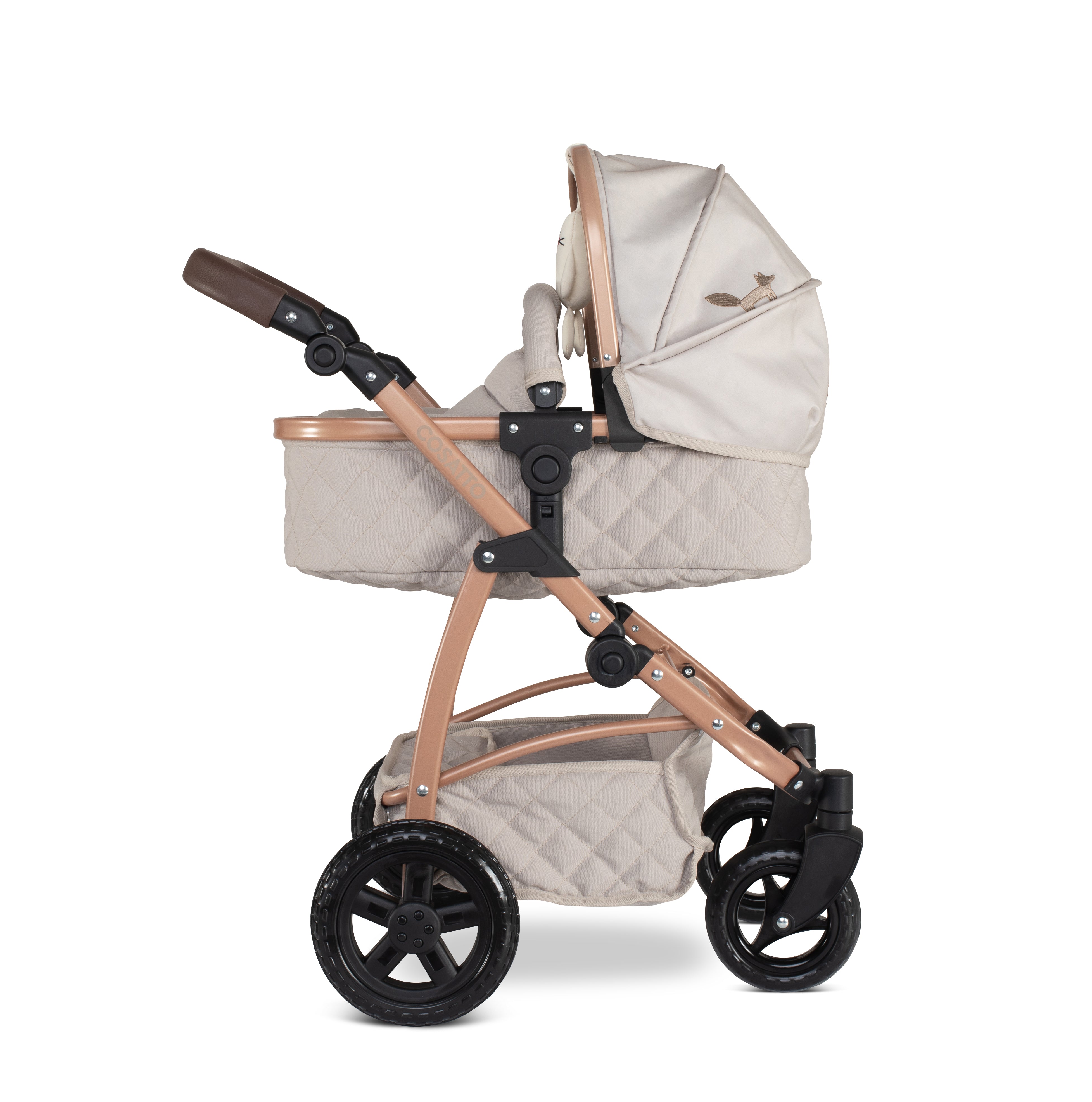 Wow 3 in 1 Dolls Pram Travel System Bundle Whisper - Dolls Pram - Cosatto Store
