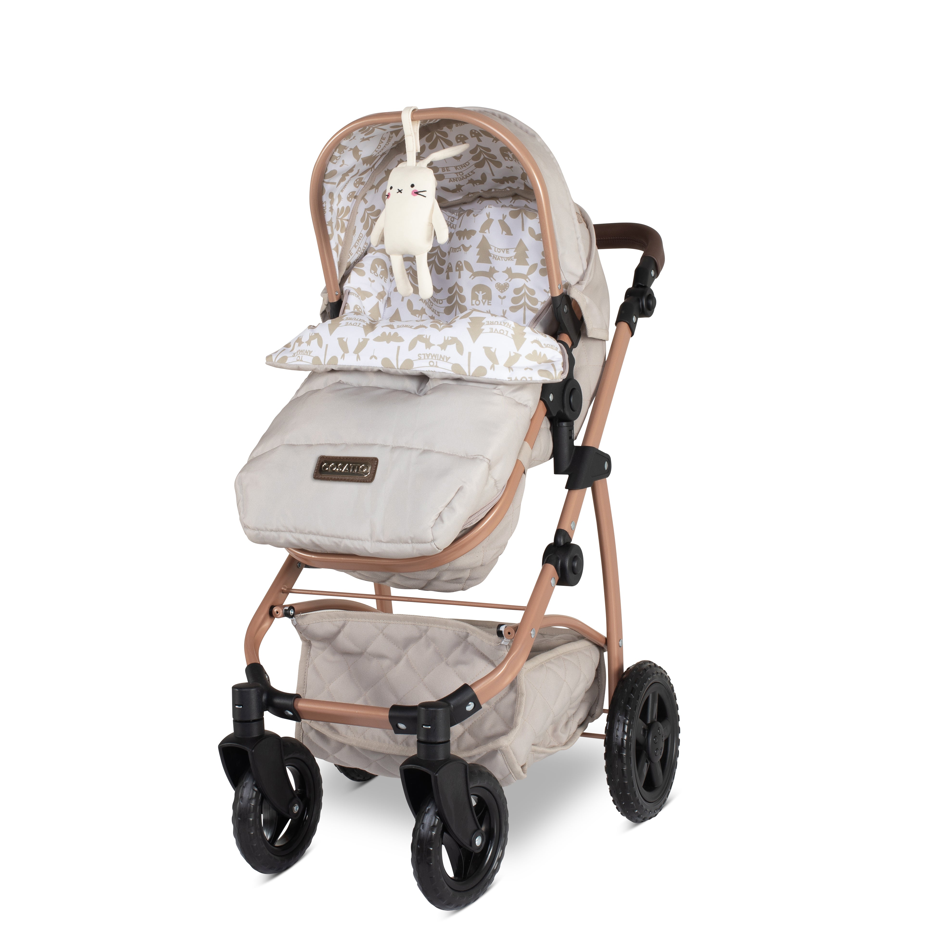 Wow 3 in 1 Dolls Pram Travel System Bundle Whisper - Dolls Pram - Cosatto Store