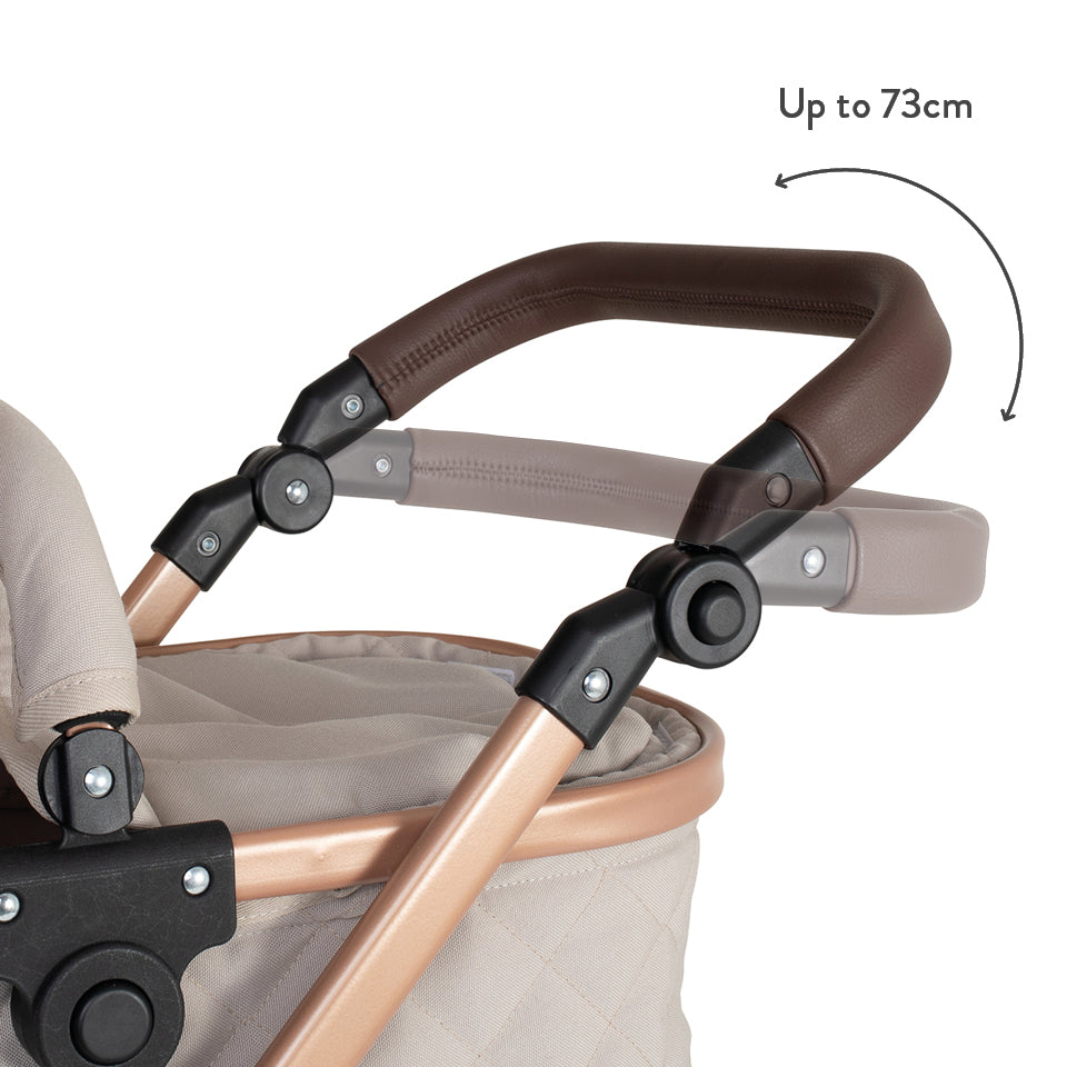 Wow 3 in 1 Dolls Pram Travel System Bundle Whisper - Dolls Pram - Cosatto Store