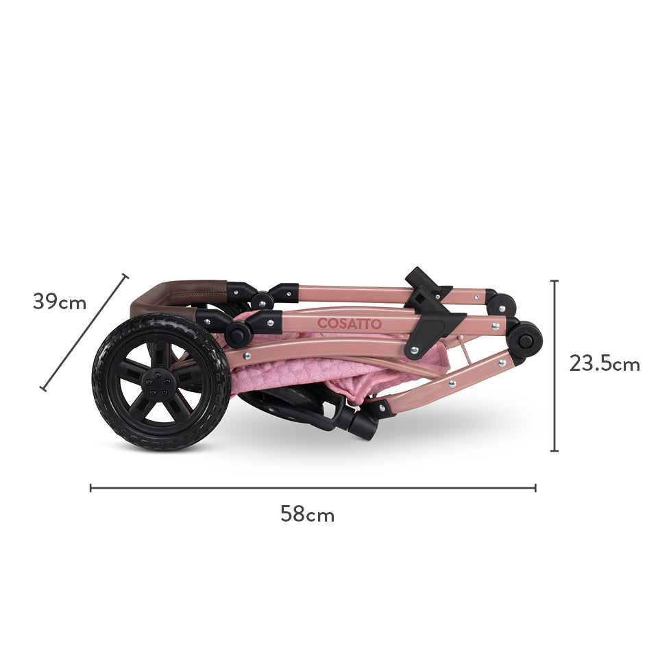 Wow 3 in 1 Dolls Pram Travel System Bundle Camille - Dolls Pram - Cosatto Store