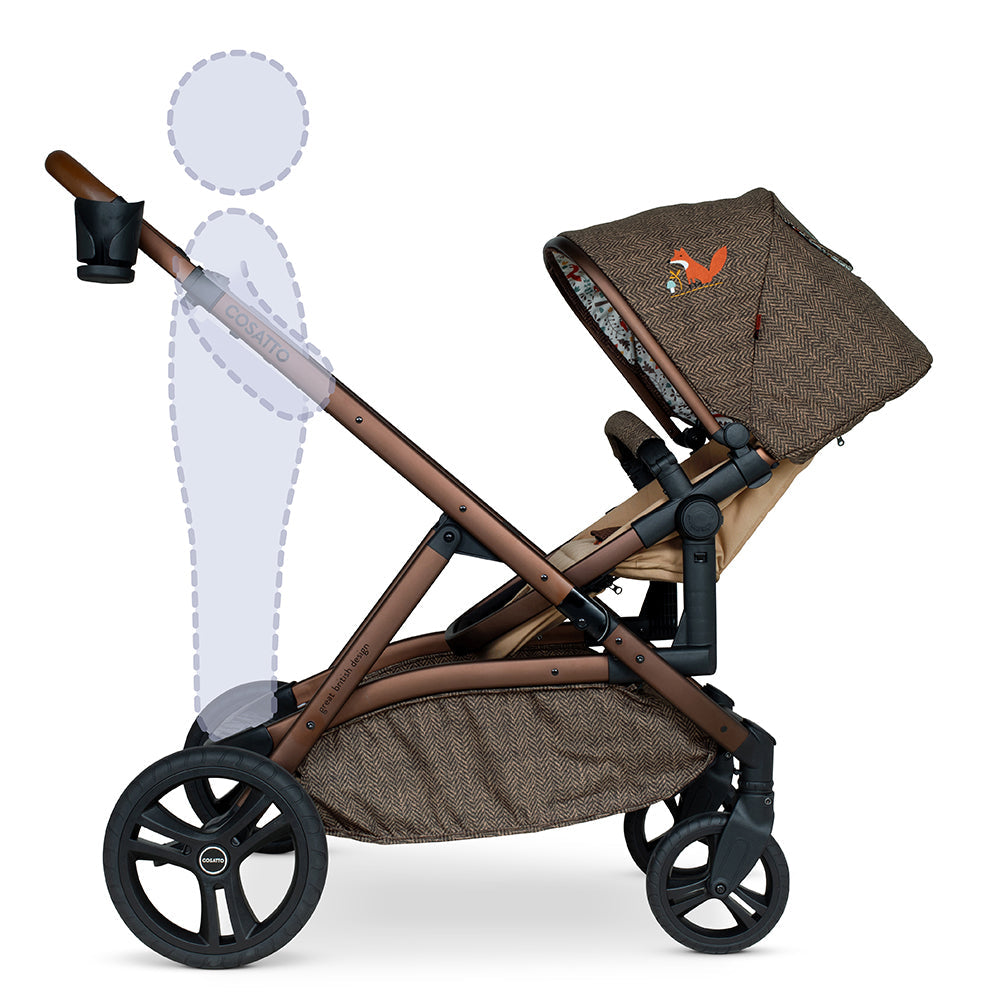Ex Display Wow XL Pram and Pushchair Foxford Hall - Pram and Pushchair - Cosatto Store