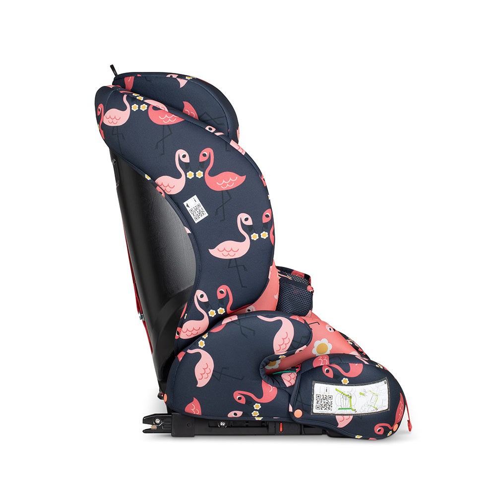 Ex display Zoomi 2 i-Size Car Seat Pretty Flamingo - Carseat - Cosatto Store
