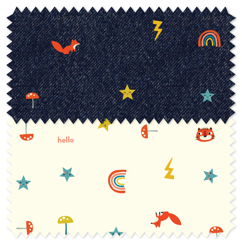 Doodle Days Fabric Swatch - Accessory - Cosatto Store