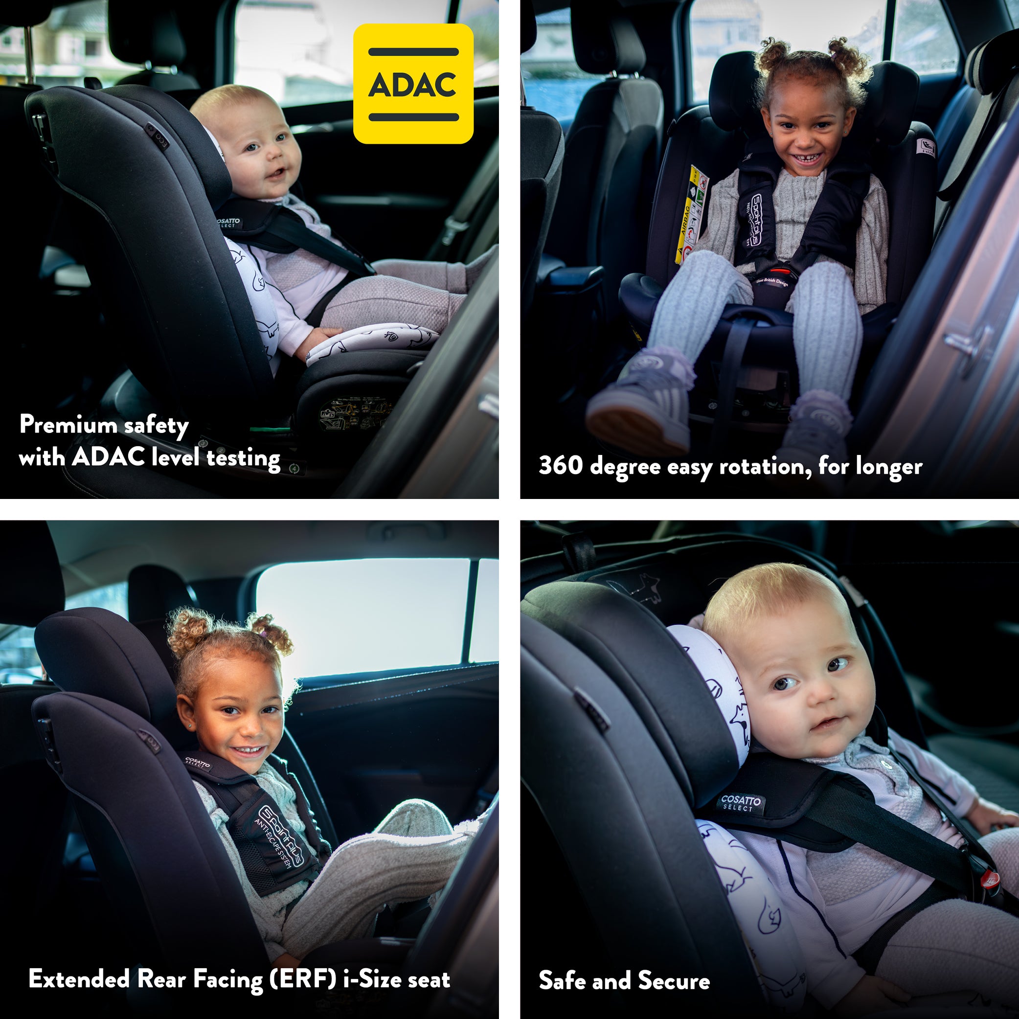 Get Set Grow i-Size Car Seat Foxed