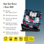 Get Set Grow i-Size 360 Car Seat D is for Dino