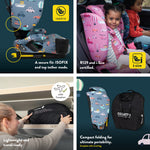 On The Go i-Size Travel Car Seat Silhouette