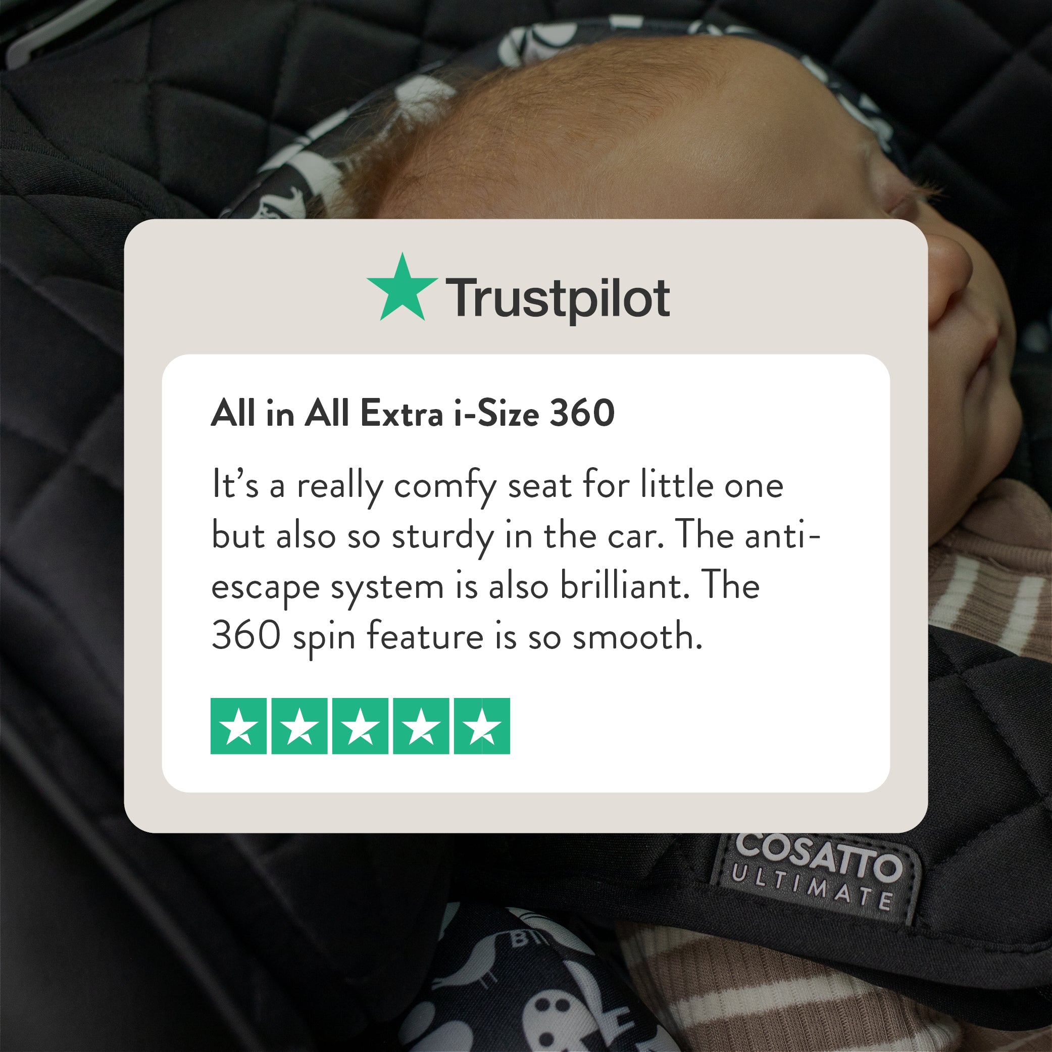 All in All Extra i-Size 360 Car Seat Silhouette