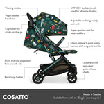 Ex Display Woosh 4 Stroller Old Macdonald - Stroller - Cosatto Store