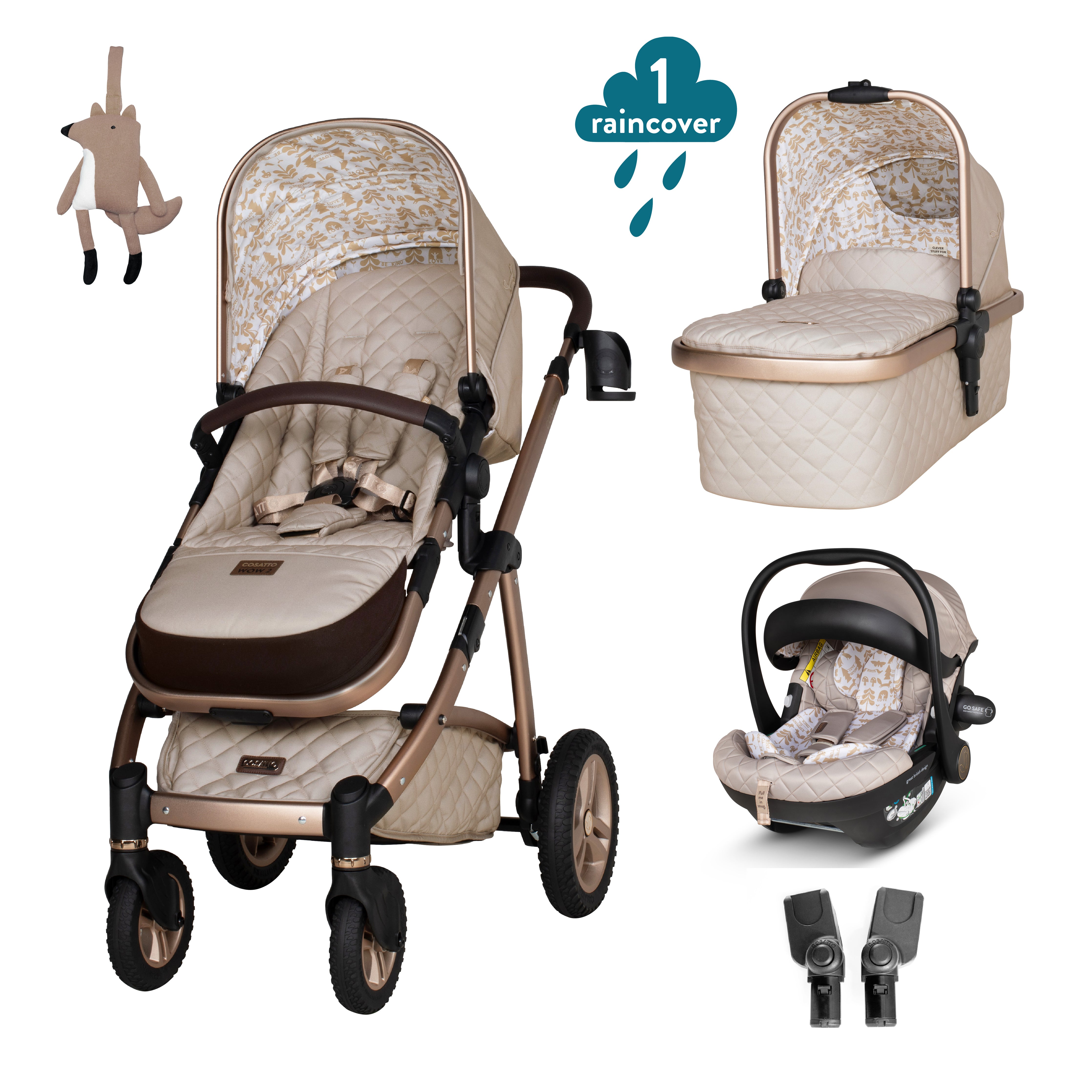 Cosatto travel system with car seat Clearance