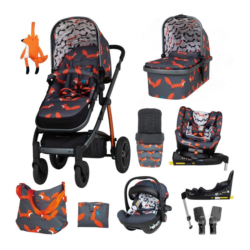 Wow 2 All-Stage Everything Bundle Charcoal Mister Fox - Bundle - Cosatto Store