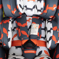 All in All 360 Rotate i-Size Car Seat Charcoal Mister Fox