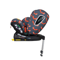 All in All 360 Rotate i-Size Car Seat Charcoal Mister Fox