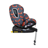 All in All 360 Rotate i-Size Car Seat Charcoal Mister Fox