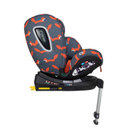All in All 360 Rotate i-Size Car Seat Charcoal Mister Fox