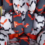 Ex Display All in All Rotate Group 0+123 Car Seat Charcoal Mister Fox - Carseat - Cosatto Store