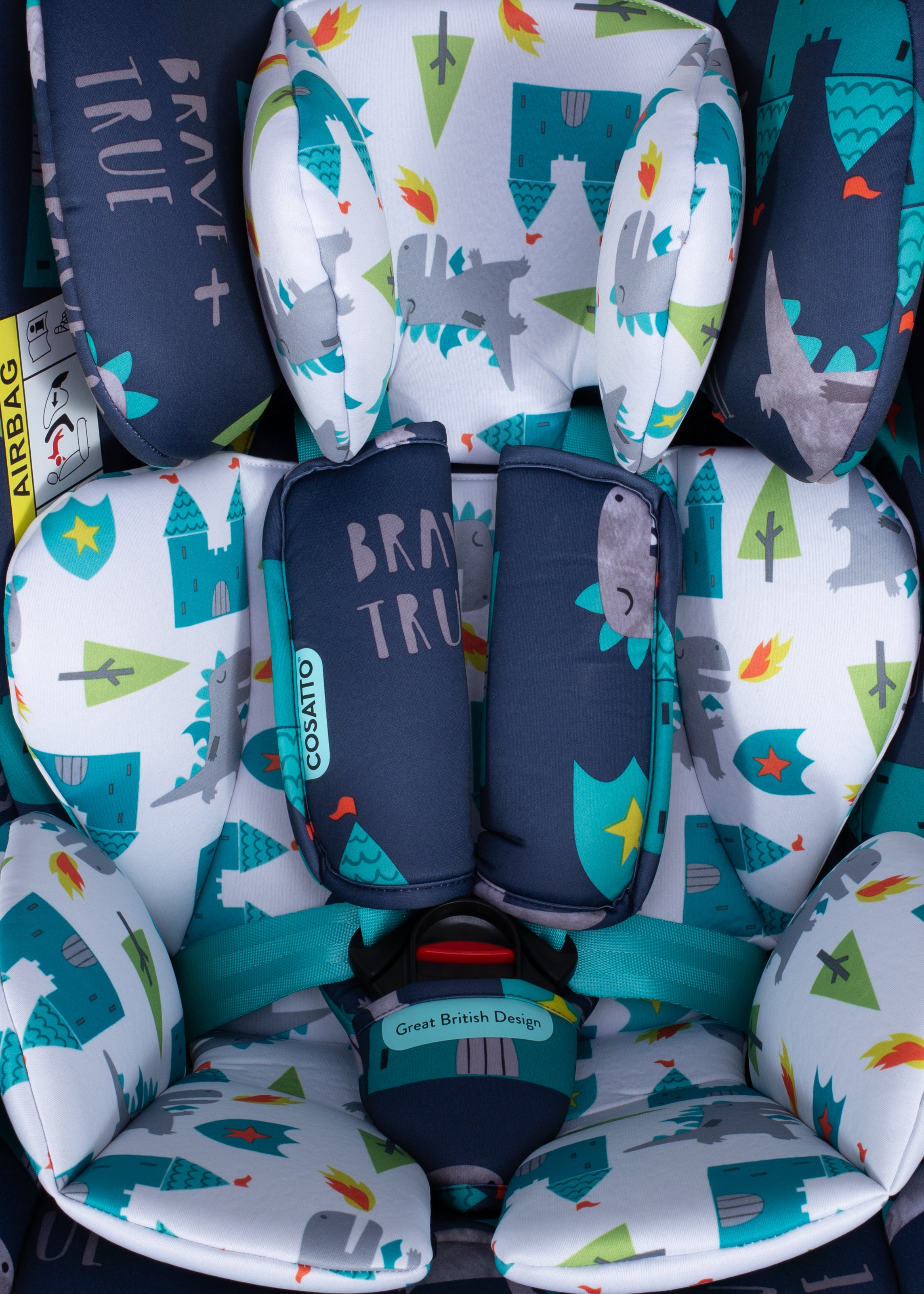 All in All 360 Rotate Car Seat Dragon Kingdom