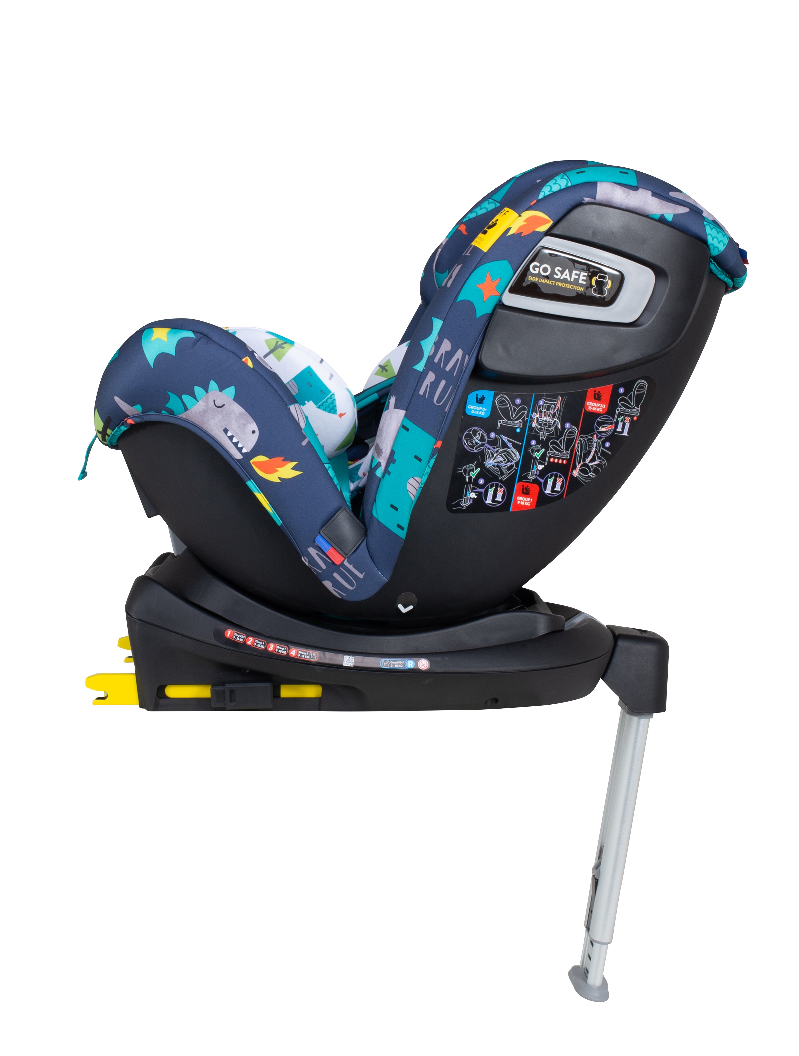 All in All 360 Rotate Car Seat Dragon Kingdom