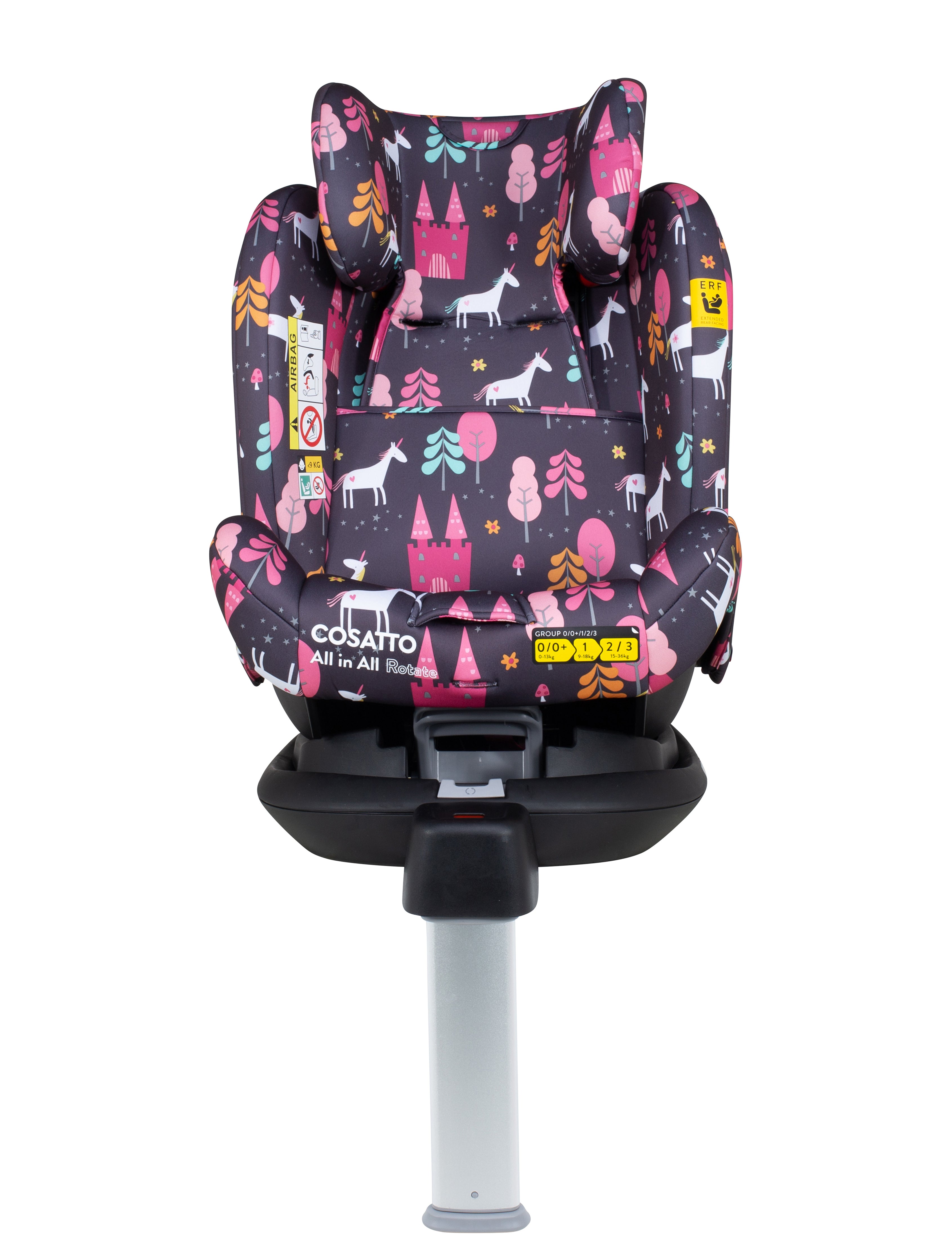 All in All Rotate Group 0+123 Car Seat Unicorn Land