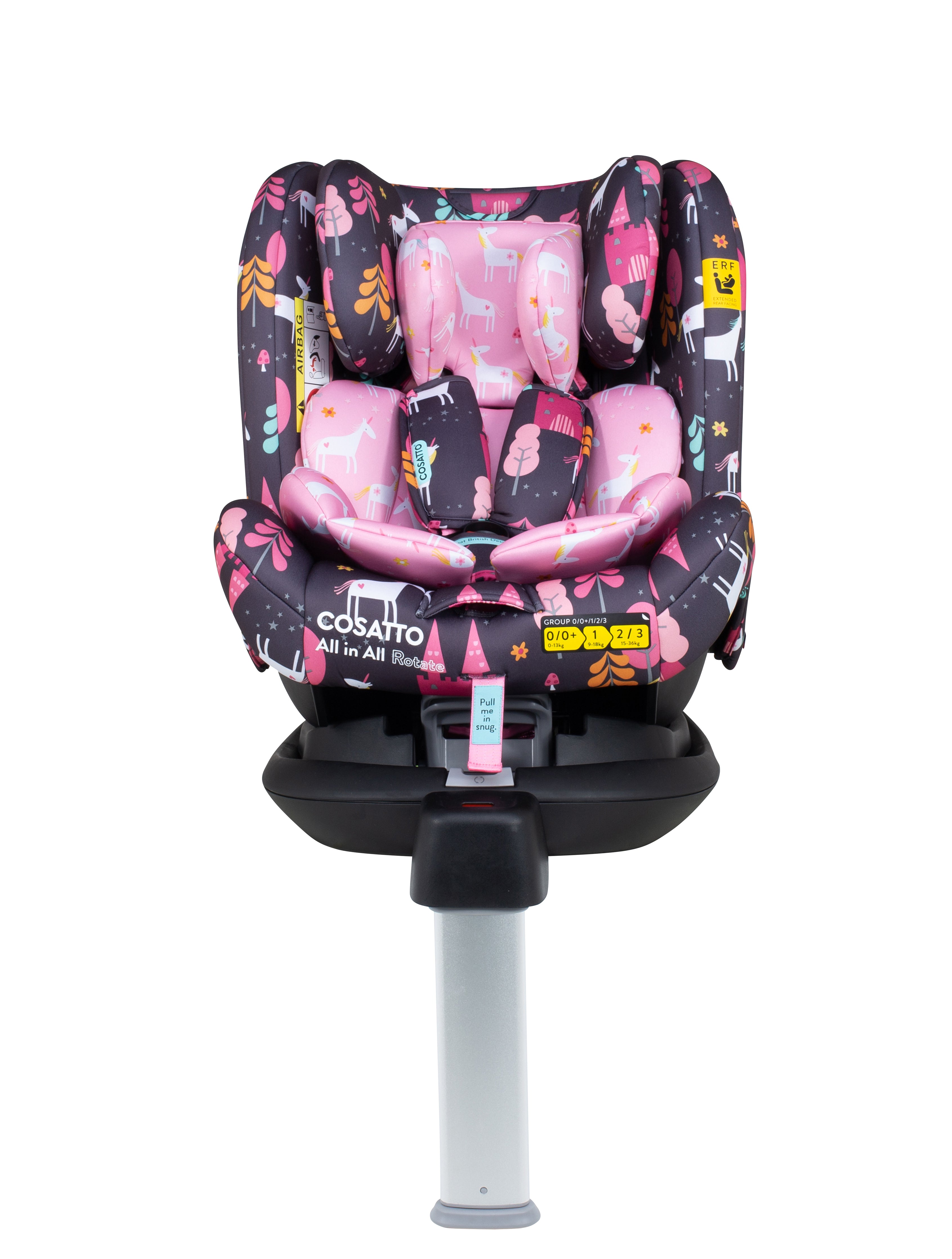 All in All Rotate Group 0+123 Car Seat Unicorn Land