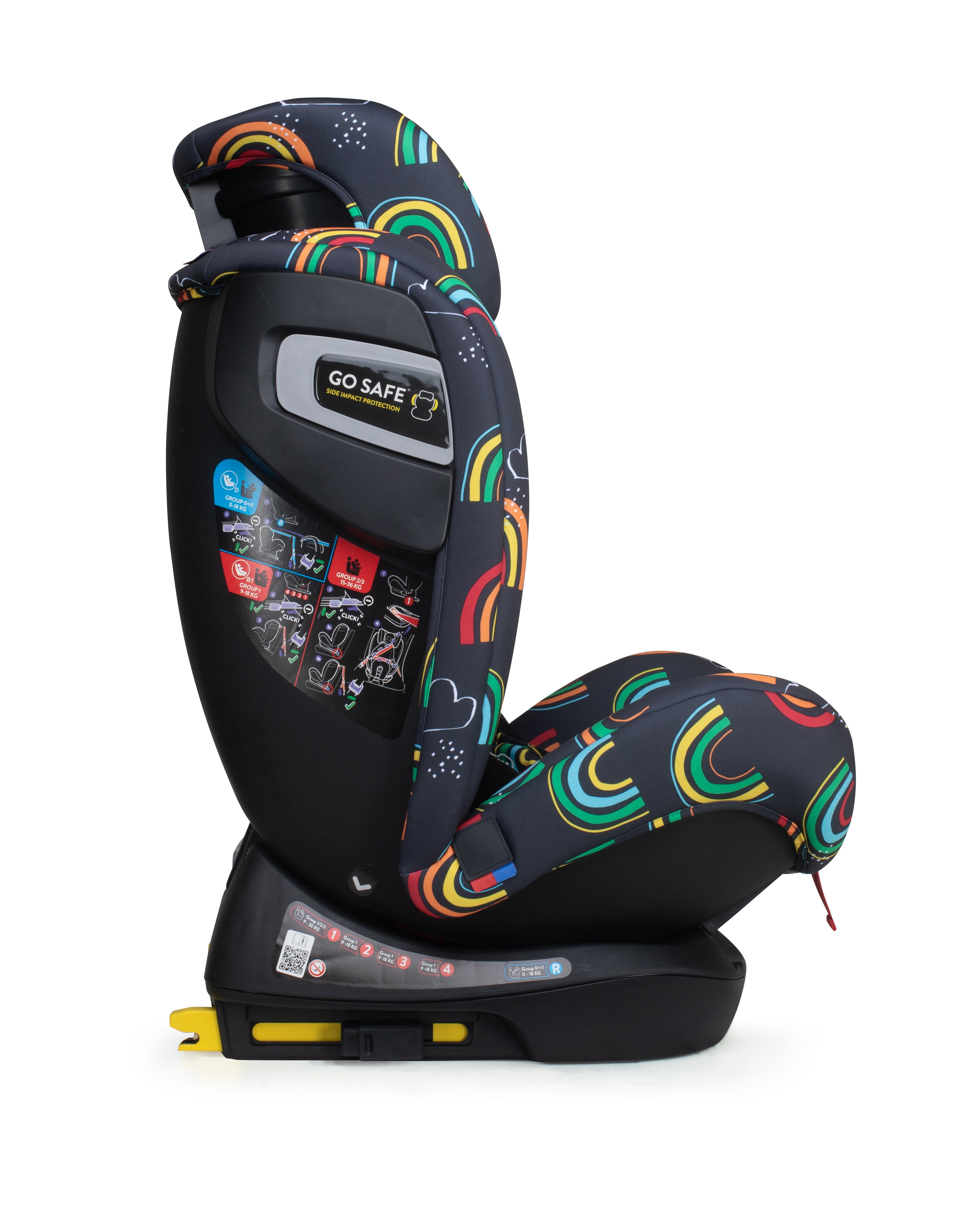 All in All + Group 0+123 Car Seat Disco Rainbow