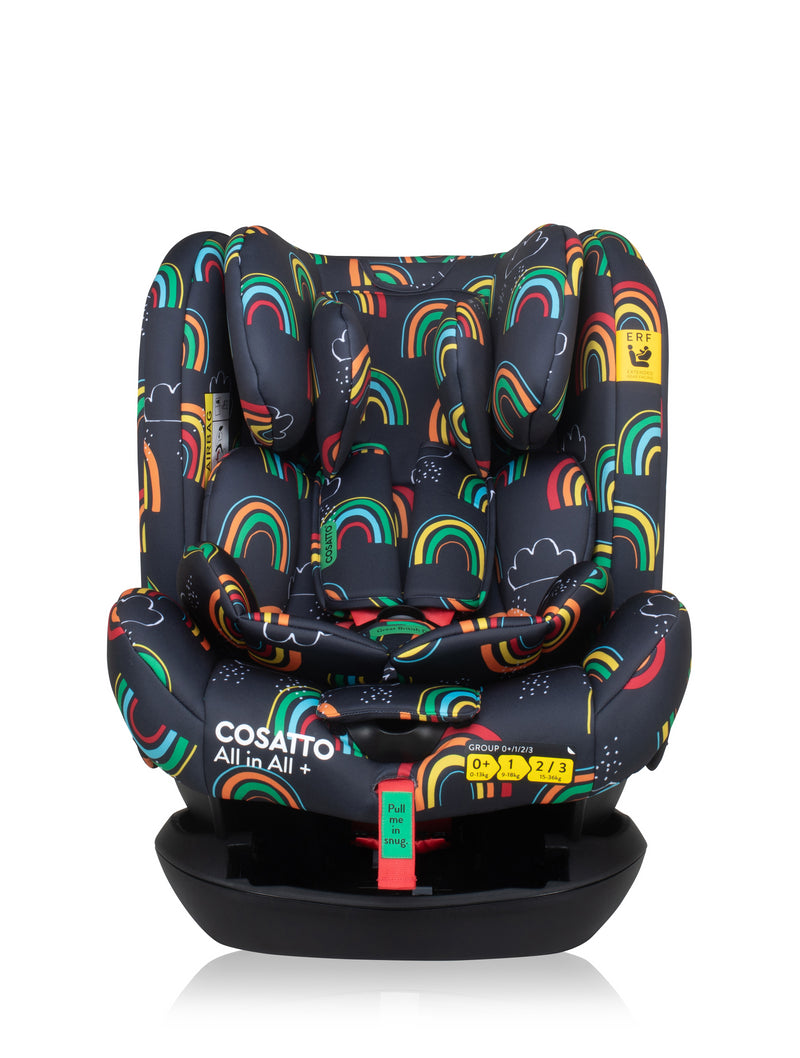 All in All + Group 0+123 Car Seat Disco Rainbow - Carseat - Cosatto Store