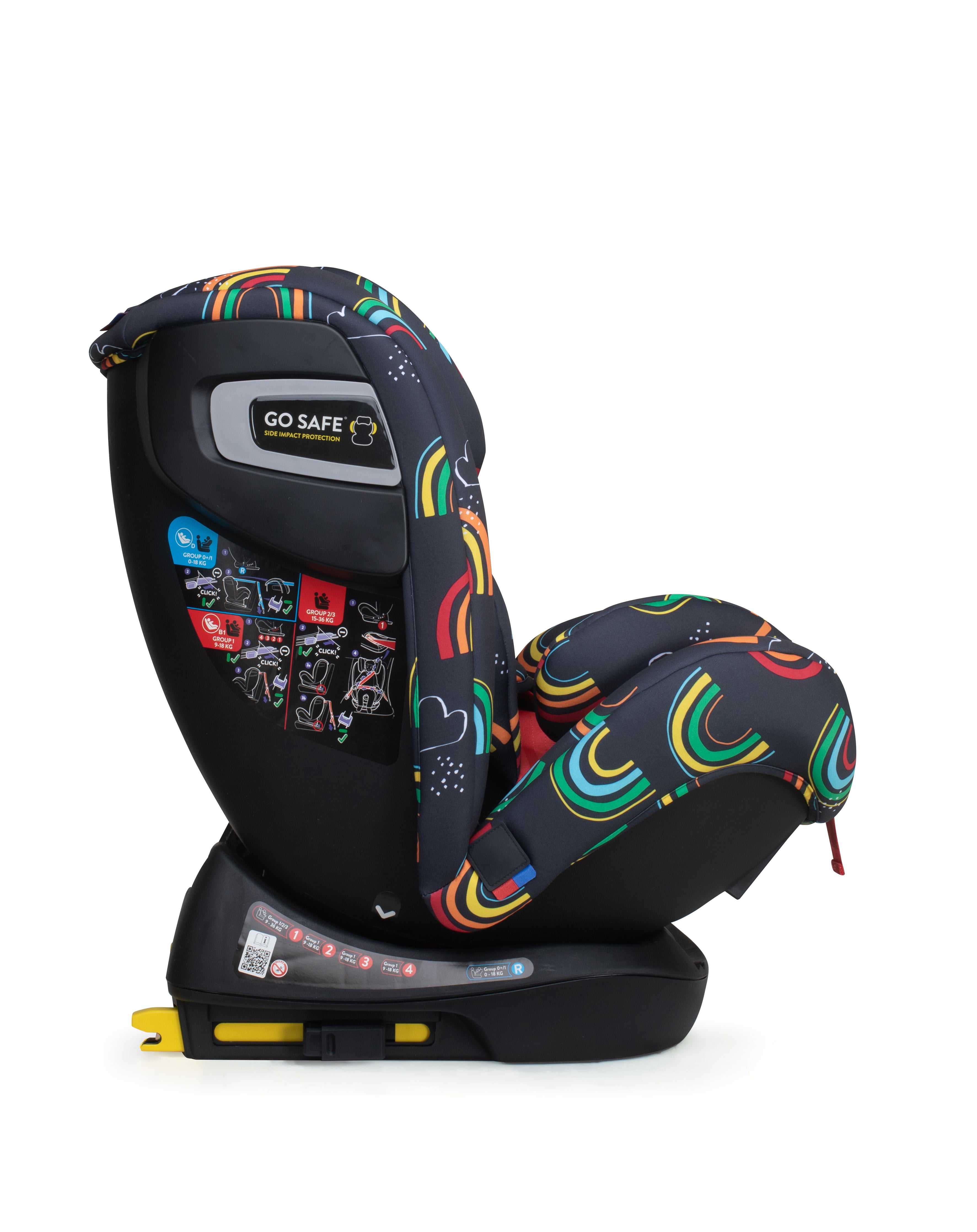 All in All + Group 0+123 Car Seat Disco Rainbow