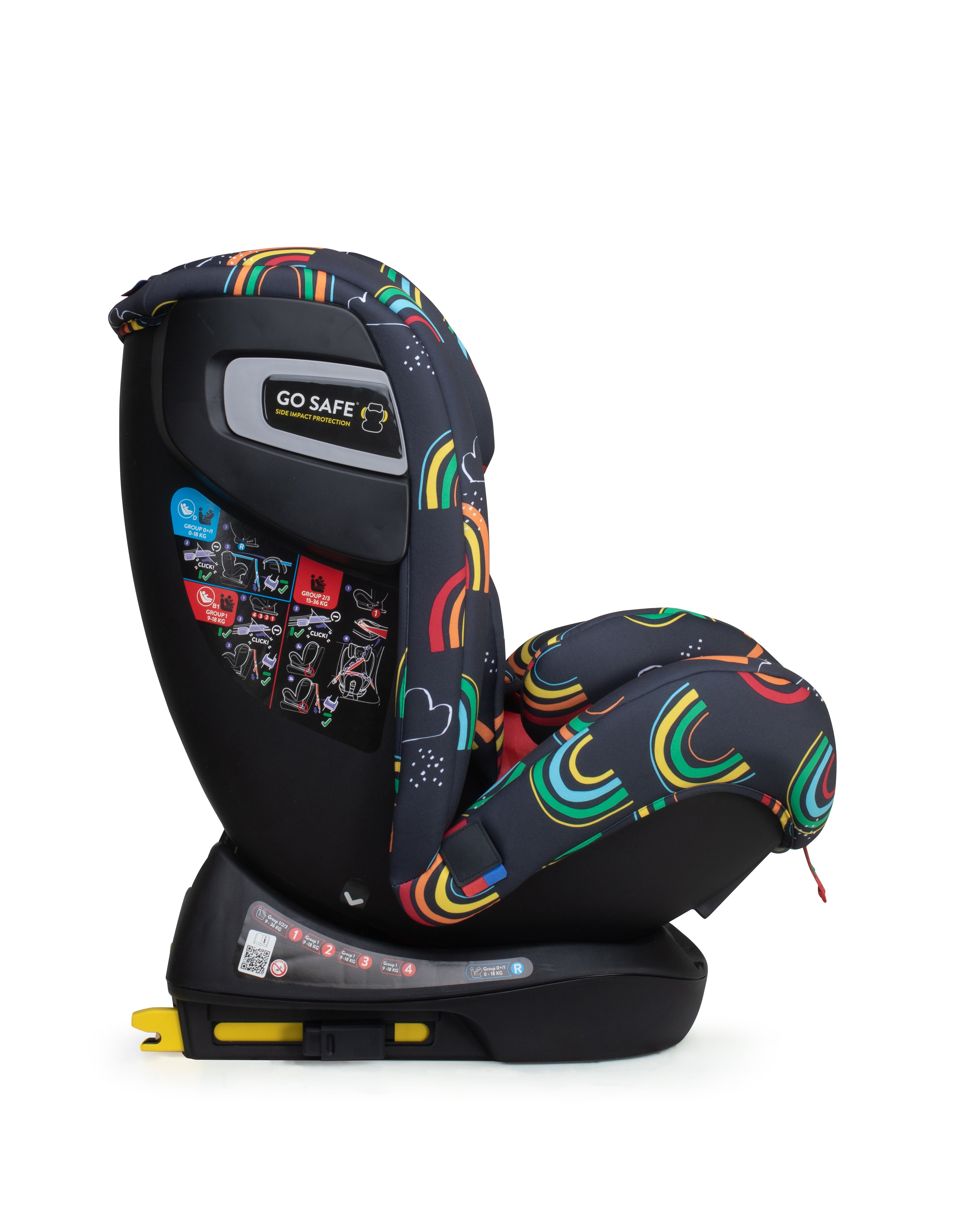 All in All + Group 0+123 Car Seat Disco Rainbow