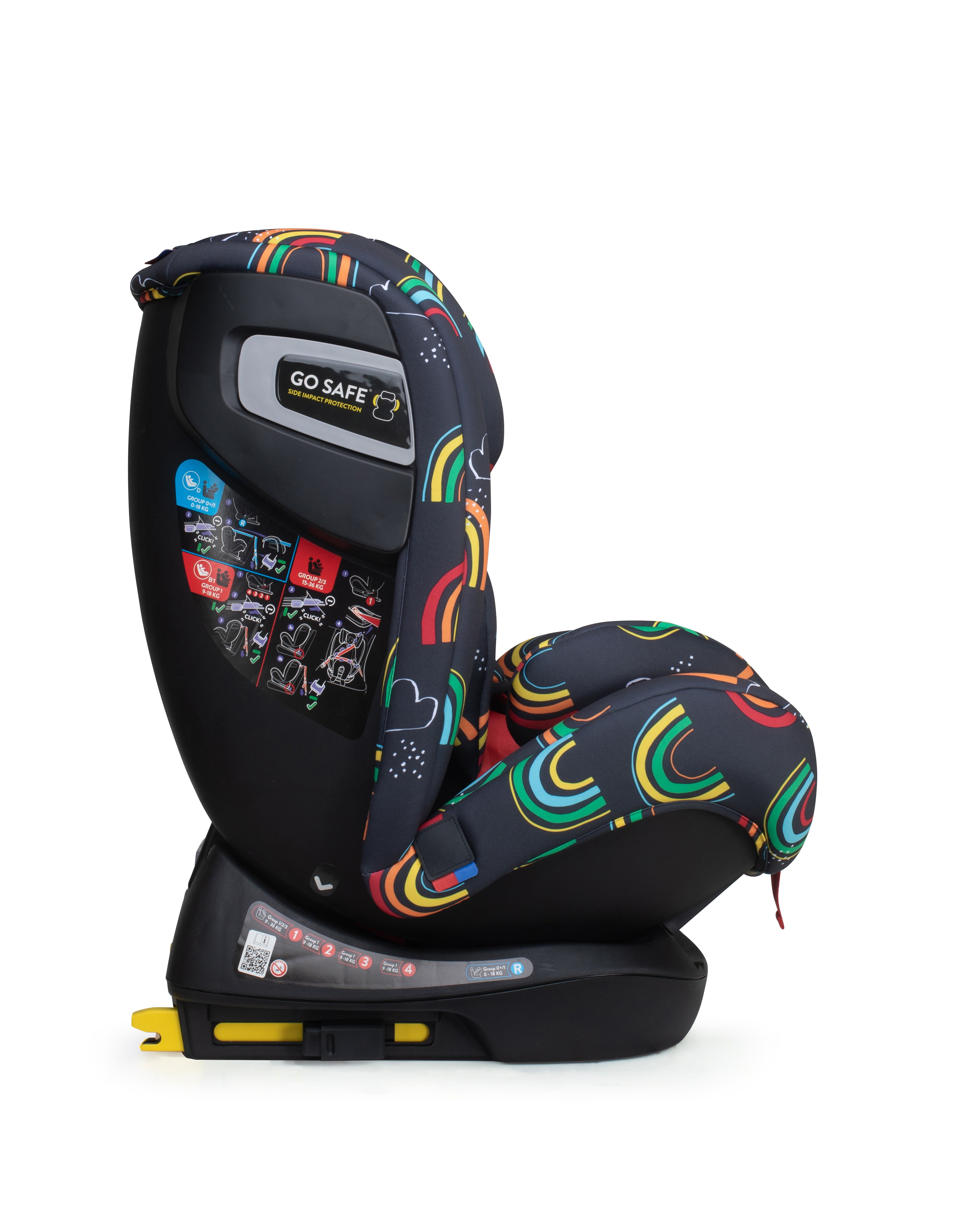 All in All + Group 0+123 Car Seat Disco Rainbow