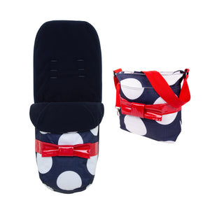Cosatto Changing Bag and Footmuff Bundle Oh La La - Accessory Pack - Cosatto Store