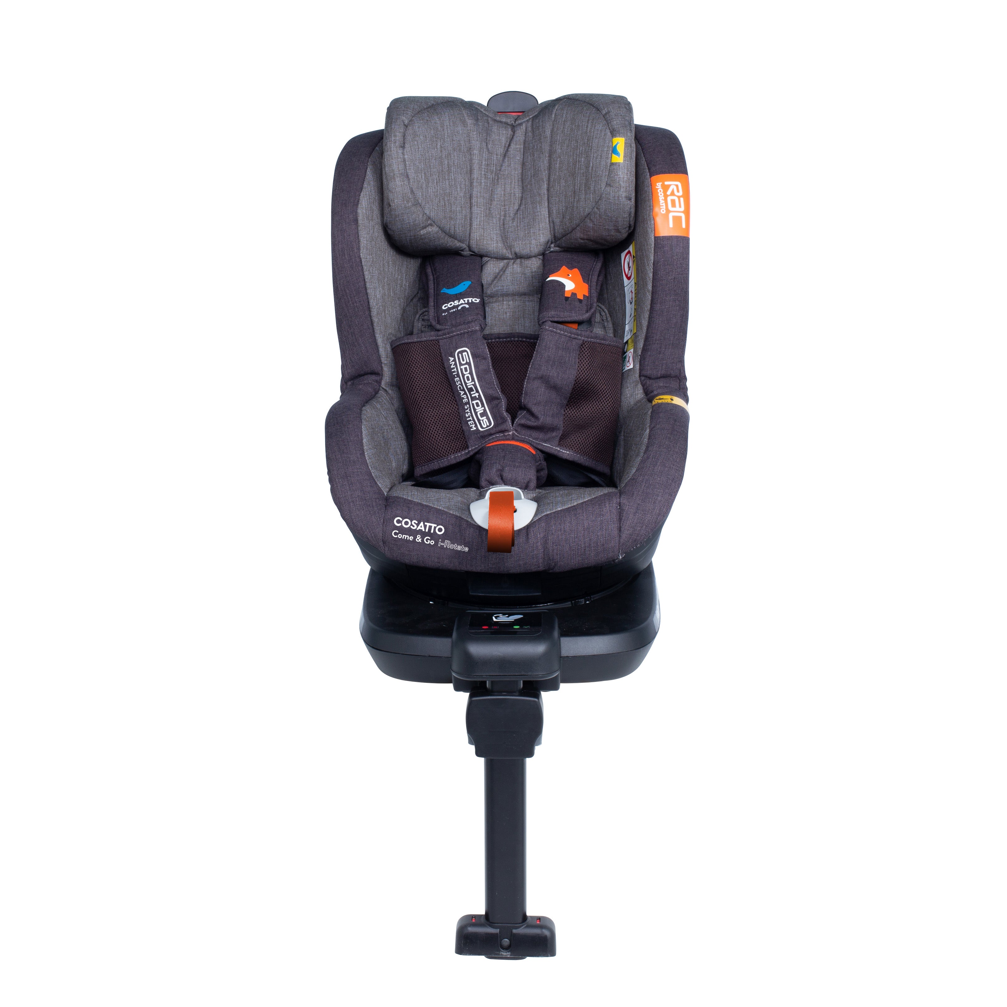 Come and Go i-rotate i-size Car seat Mister Fox