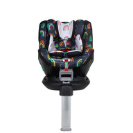 Come and Go i-Size 360 Rotate Car Seat Disco Rainbow (5PP)