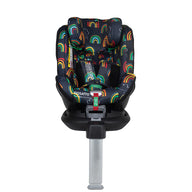 Come and Go i-Size 360 Rotate Car Seat Disco Rainbow (5PP)