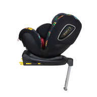 Come and Go i-Size 360 Rotate Car Seat Disco Rainbow (5PP)