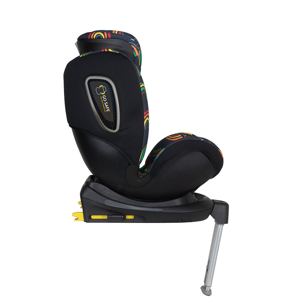 Come and Go i-Size 360 Rotate Car Seat Disco Rainbow (5PP)