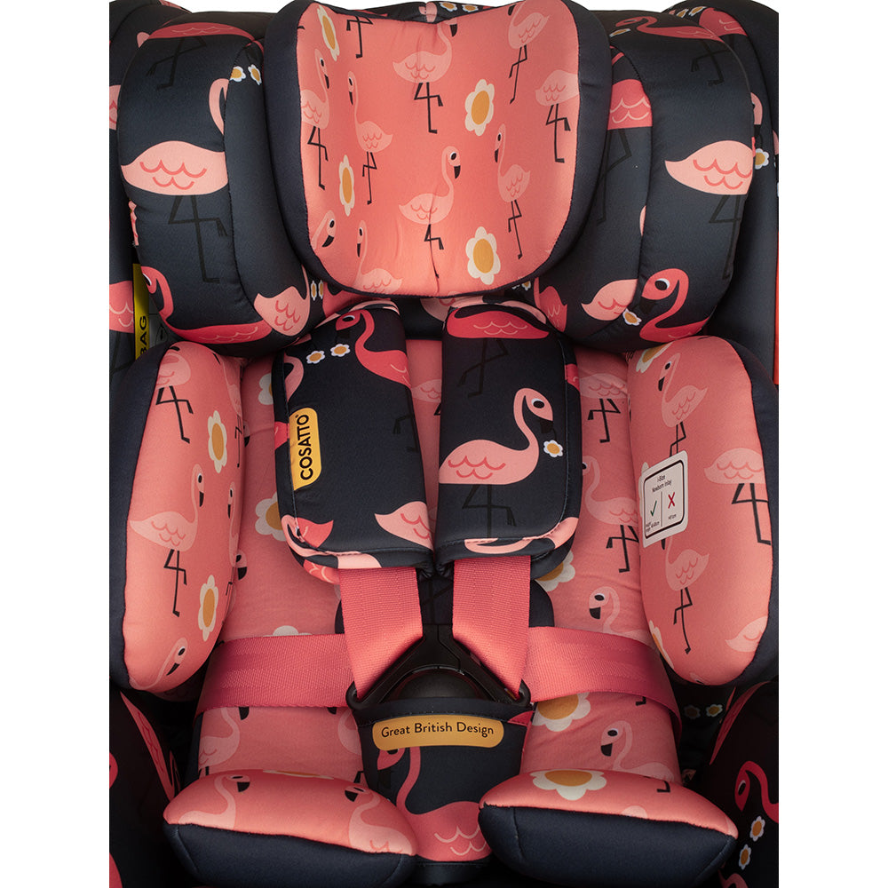 Come and Go i Size 360 Rotate Car Seat Flamingo Cosatto Store