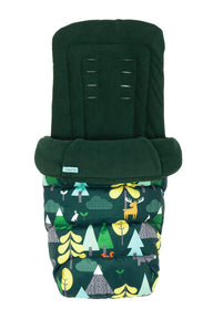 Giggle Quad with Footmuff Bundle Into The Wild